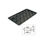 MY13231 3.5" Non-Stick Hamburger Roll Tray-18 Cups,Hamburger Bun Bread Pan Burger Bun Tray 