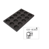 MY12421 Non-Stick Tray-15Cups , Commercial AluSteel Non Stick Mini Muffin Cake Baking Tray Cupcake Pan Bakery Bakeware Oven Tray