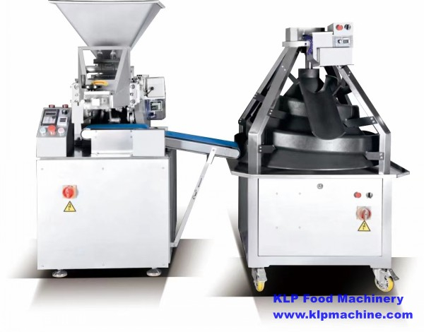  Automatic Coutionuous Bread Dough Divider And Rounder Machine Volumetric Dough Divider with Rounder