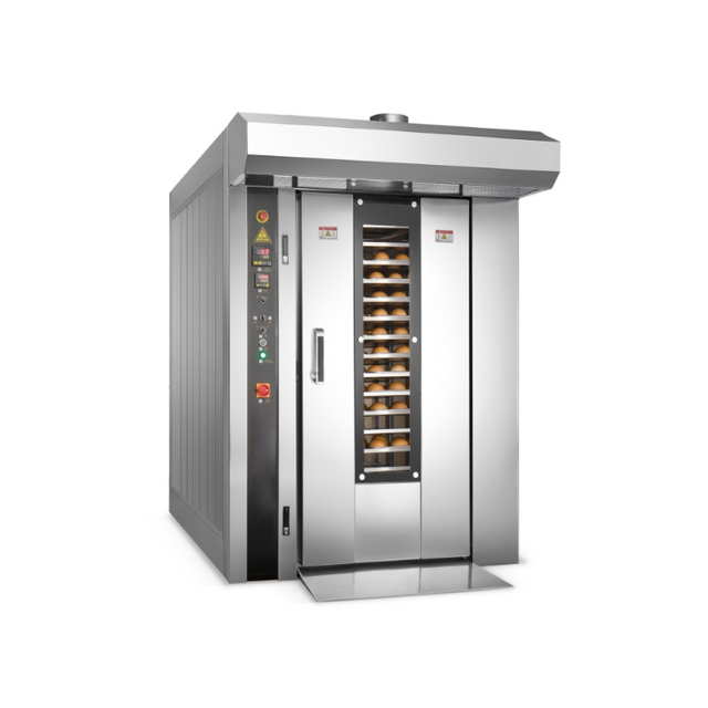 Good Quality 32 Pans And 64 Pans Rotary Oven Baking Bread Making Machine Electric Oven for Baking