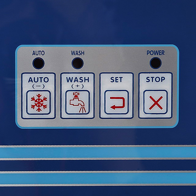 BQ816 Table Top Soft Ice Cream Machine Ice Cream Maker with 2 Flavors And 1 Mixed Flavor 