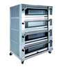 Luxury Commercial 4 Decks 8 Trays Stainless Steel Electric Bakery Oven Prices Electric Bread Baking Oven