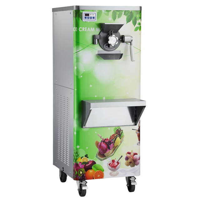 BQY-18 Commercial Used Hard Gelato Ice Cream Batch Freezer Hard Ice Cream Maker Industrial Hard Ice Cream Maker Machine Gelato Batch Freezer