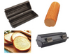 DZ2002 Aluminum Bread Molds Non-Stick Round Loaf Pan Loaf Box Round Cylindrical Loaf Pan