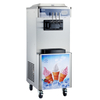BQ636 Commercial 3 Flavors Soft Ice Cream Machine Stainless Steel Frozen Yogurt Machine Ice Cream Vending Machine 