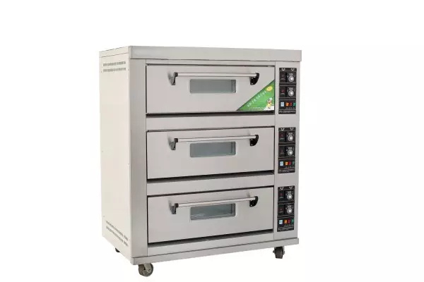 Economical Type Commercial 3 Decks 6 Trays Electric Deck Bakery Oven Baking Bread Cake Deck Oven Bread Machine 