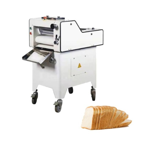 Mini Bread Moulder Stainless Steel Commercial Bakery Shop Mini Type Bread Dough Moulding Machine Bread Shaping Moulder