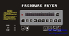 Electric Pressure Deep Fryer Computer Panel 