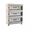 Economical Type Commercial 3 Decks 6 Trays Gas Bread Making Machine Commercial Pizza Gas Baking Oven