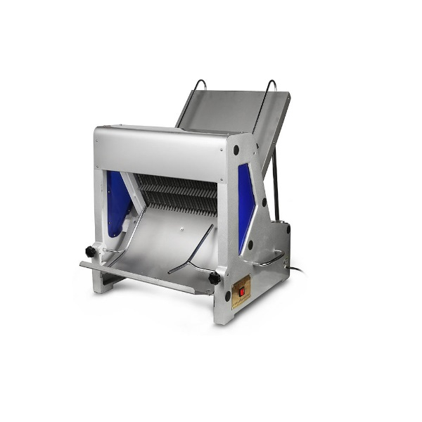Automatic 12mm 31 Pcs Adjustable Electric Bread Slicer Machine Bakery Bread Shop Loaf Cutter Toast Slicing Machine 