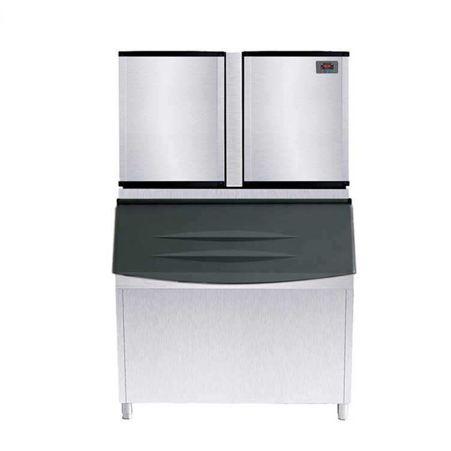  1000kg / 24H Automatic Water Cooling Air Cooling Cube Ice Making Machine 1 Ton Large Capacity Ice Cube Maker 