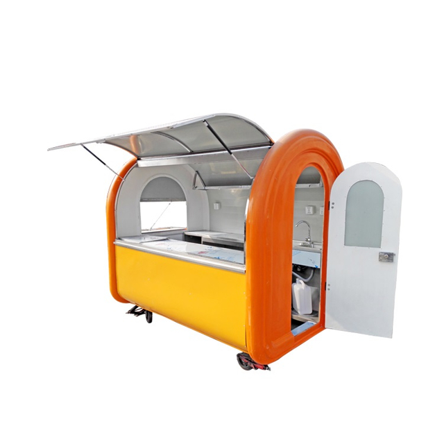Food Cart Mobile Coffee Catering Trailer Fast Food Truck for Sale Food Trailer 