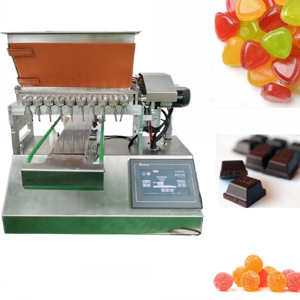 Small 12 Liters Hopper Home Use Gummy Depositor Machine Hard Candy Making Machine Bear Gummy Machine