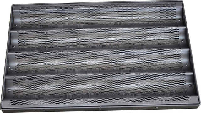 MY14101 Non-stick Aluminum French Baguette Tray 4 Channel French Bread Baking Tray 