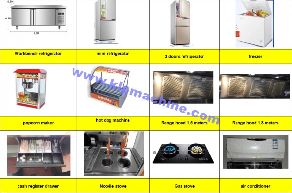 food cart equipment can choose-klpmachine.com (2)
