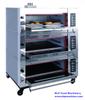 Luxury 3 Decks 6 Trays Commercial Kitchen Electric Oven Bakery Machine Equipment Baking Oven Bread Cake Deck Oven