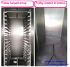 Stainless Steel Diesel Oil 32 Pans Rotary Rack Bread Oven Industrial Bakery Rotary Oven 