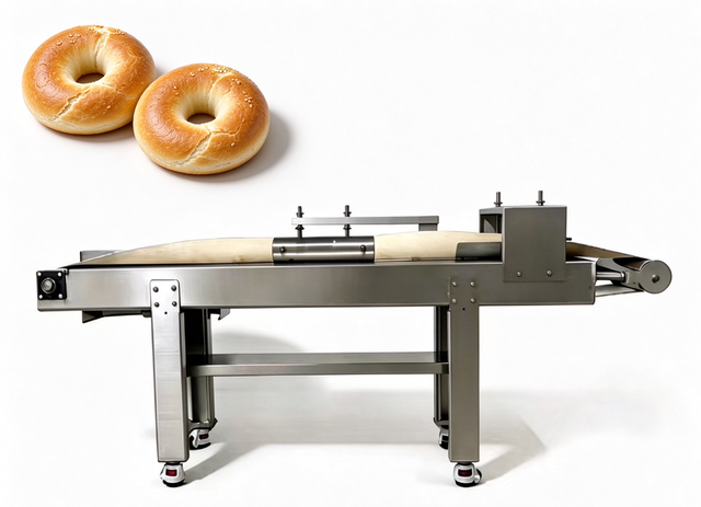 Bagel Moulder Machine Commercial Bagel Forming Machine Stainless Steel Bakery Bagel Shaping Machine for Bakery Shop